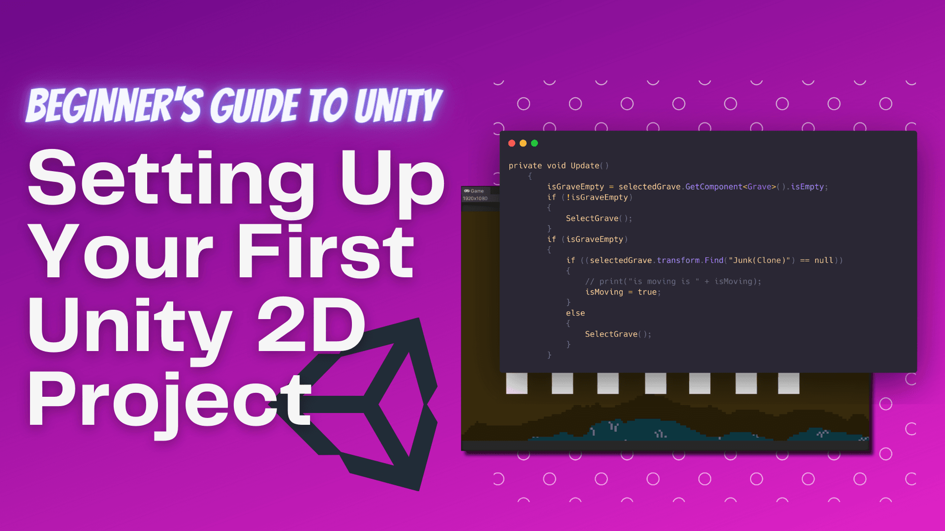 Setting Up Your First Unity 2D Project