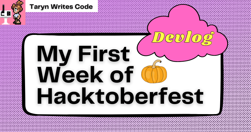 My First Week of Hacktoberfest